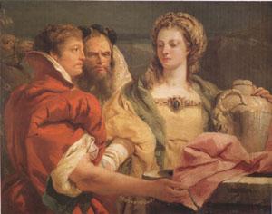 Giovanni Battista Tiepolo Rebecca at the Well (mk05)
